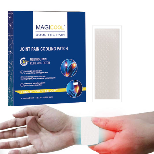 Wrist Pain Relieving Patches Up To 8 Hours Of Pain Relief From Sore Muscles, Arthritis, Backaches, Sprains, Bruises, Strains And Joint Pain (Package May Vary)