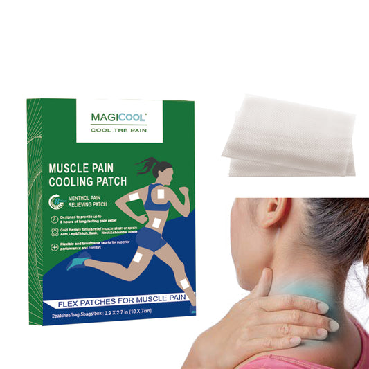 Muscle soreness patch, back pain patch, 8-hour deep soothing for knees, back, neck, and shoulders