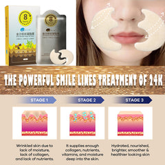 24K Gold Smile Line Patches